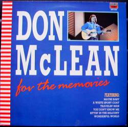 Don McLean : For the Memories